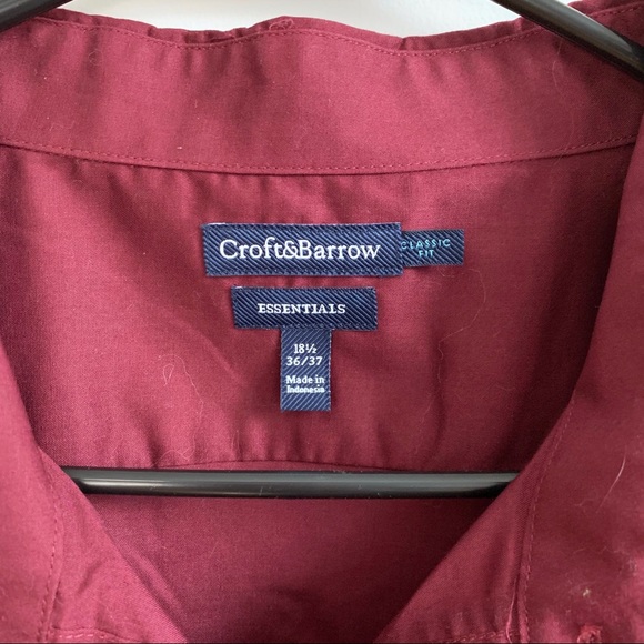 Croft & Barrow Classic Fit Button Down Shirt - Picture 5 of 5